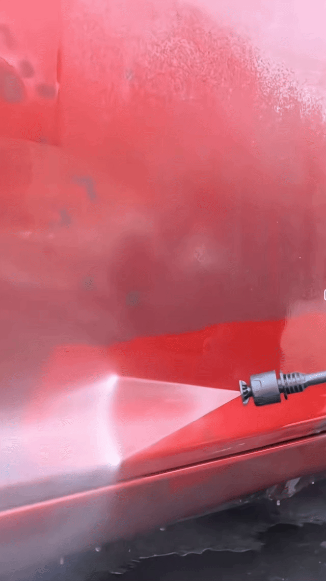Pistolet de lavage haute pression avec 2 batterie et sa manette
