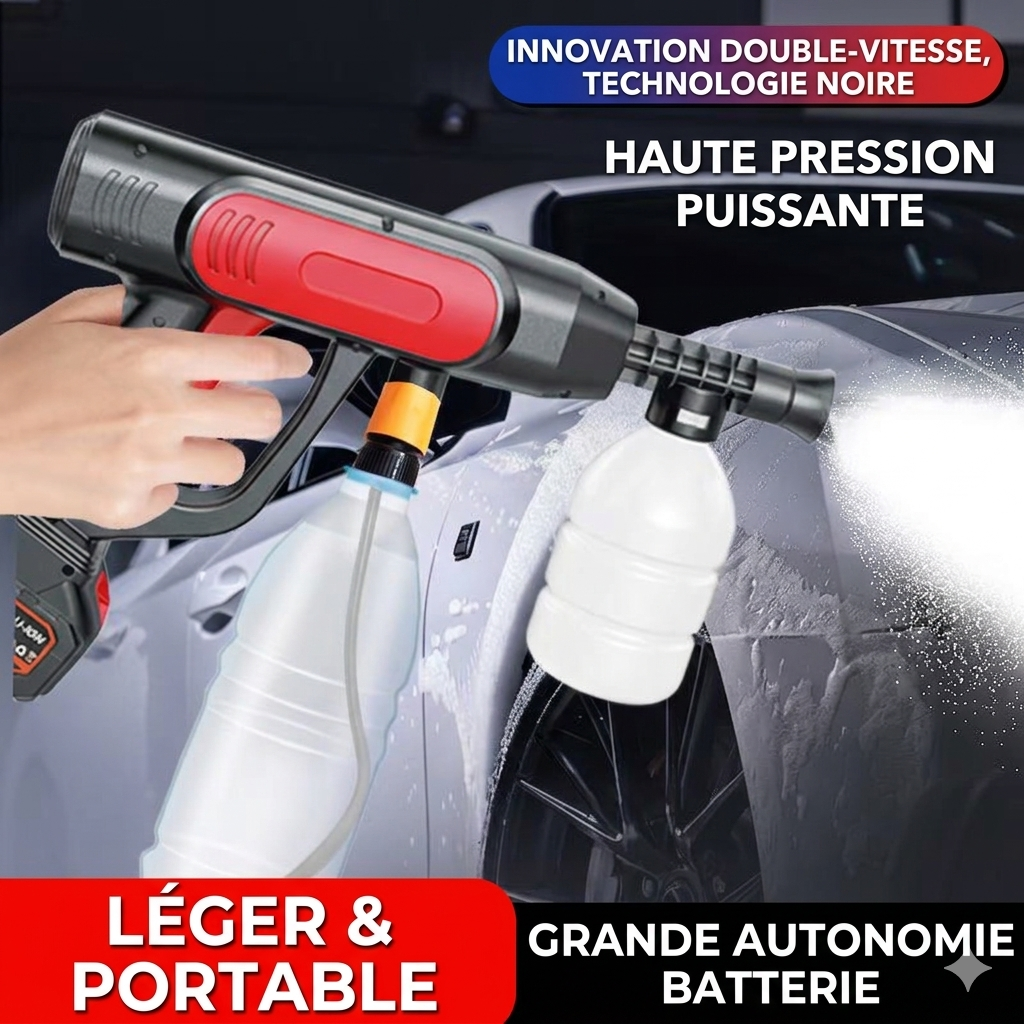 Cracheur grand format 96 V avec deux batterie, avec manette ￼￼￼